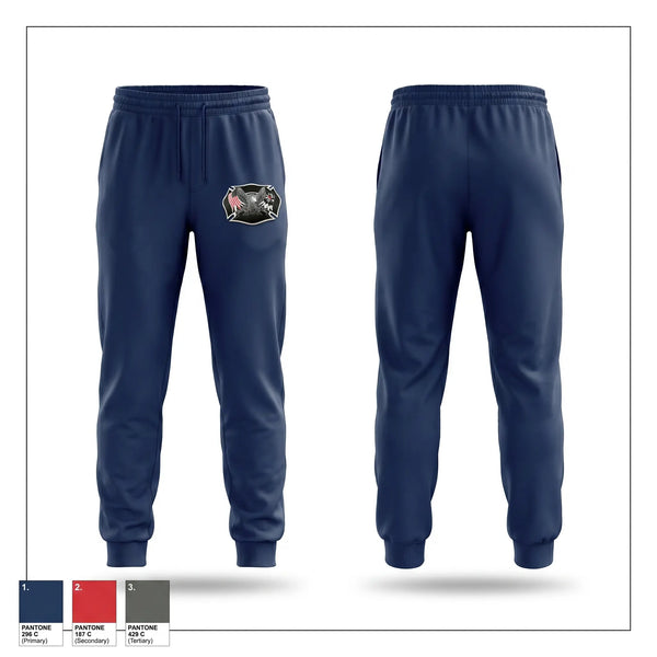 Sweatpants, wamsutter fire department, Fire Department, Teamtime, Team time, sublimation, custom sports apparel, team uniforms, spirit wear, spiritwear, sports uniforms, custom shirts, team store, custom team store, fundraiser sports, apparel fundraiser