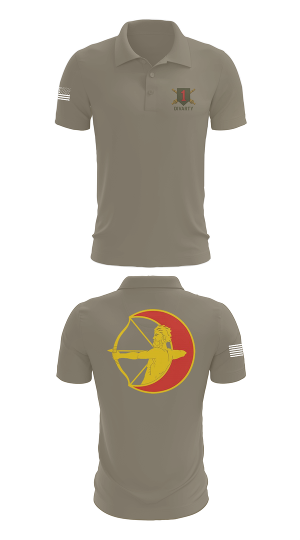 Short Sleeve Performance Polo, 1ID DIVARTY, , Teamtime, Team time, sublimation, custom sports apparel, team uniforms, spirit wear, spiritwear, sports uniforms, custom shirts, team store, custom team store, fundraiser sports, apparel fundraiser