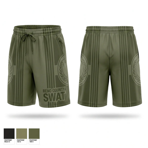 Athletic Shorts With Pockets, Reno County Swat, Police, Teamtime, Team time, sublimation, custom sports apparel, team uniforms, spirit wear, spiritwear, sports uniforms, custom shirts, team store, custom team store, fundraiser sports, apparel fundraiser