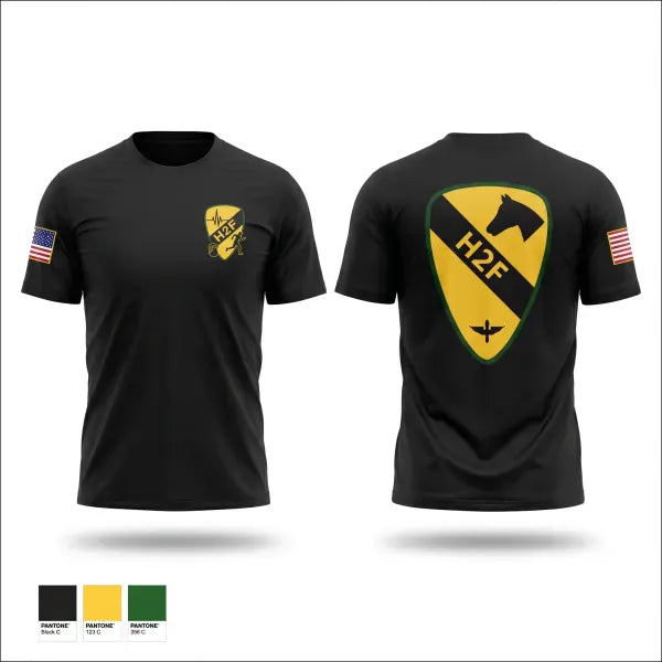 Short Sleeve Performance Shirt, 1st Air Cavalry Brigade H2F, Army, Teamtime, Team time, sublimation, custom sports apparel, team uniforms, spirit wear, spiritwear, sports uniforms, custom shirts, team store, custom team store, fundraiser sports, apparel fundraiser