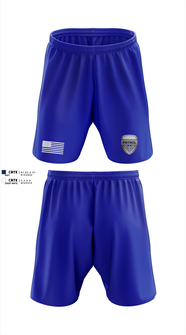 Athletic Shorts With Pockets, , Police, Teamtime, Team time, sublimation, custom sports apparel, team uniforms, spirit wear, spiritwear, sports uniforms, custom shirts, team store, custom team store, fundraiser sports, apparel fundraiser