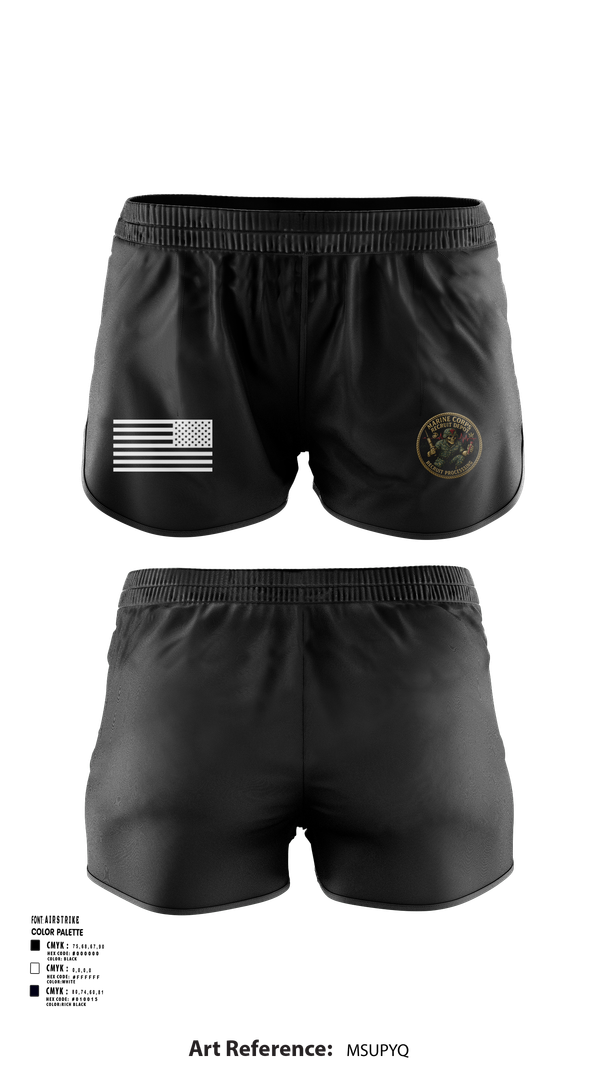 Ranger Panties, Recruit Processing, , Teamtime, Team time, sublimation, custom sports apparel, team uniforms, spirit wear, spiritwear, sports uniforms, custom shirts, team store, custom team store, fundraiser sports, apparel fundraiser