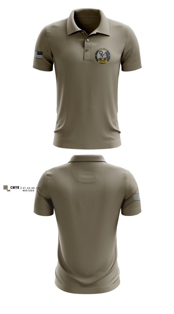 Short Sleeve Performance Polo, 92S30 ALC Class 002-26, Army, Teamtime, Team time, sublimation, custom sports apparel, team uniforms, spirit wear, spiritwear, sports uniforms, custom shirts, team store, custom team store, fundraiser sports, apparel fundraiser