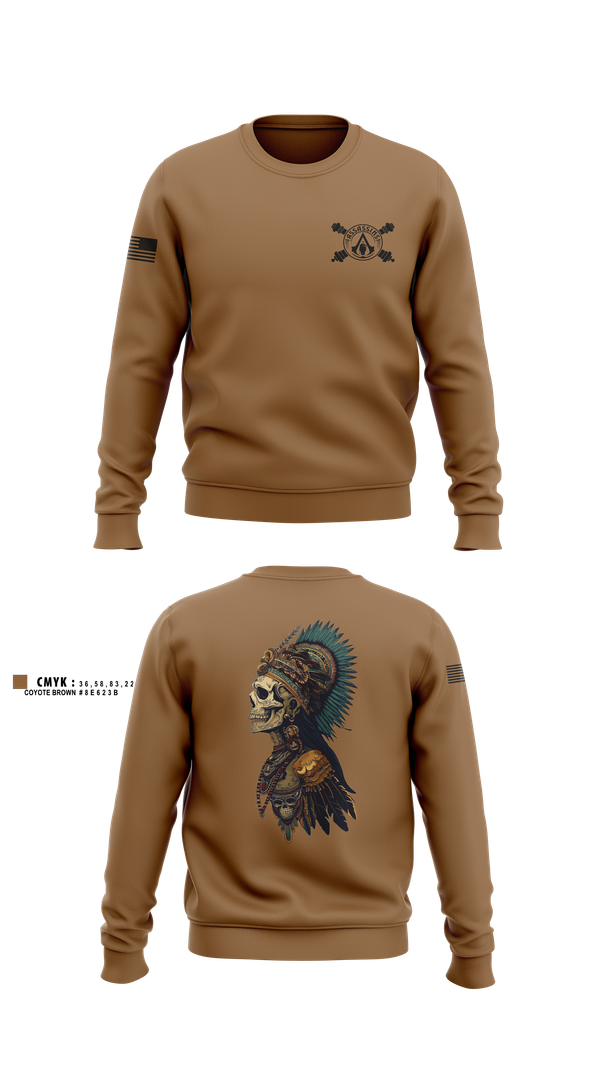 Crew Neck Sweatshirt, Azteca, , Teamtime, Team time, sublimation, custom sports apparel, team uniforms, spirit wear, spiritwear, sports uniforms, custom shirts, team store, custom team store, fundraiser sports, apparel fundraiser
