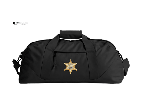 Duffle Bag, Darlington County Sheriffs Office, Police, Teamtime, Team time, sublimation, custom sports apparel, team uniforms, spirit wear, spiritwear, sports uniforms, custom shirts, team store, custom team store, fundraiser sports, apparel fundraiser