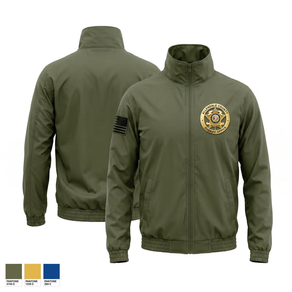 Windbreaker, Allendale County Sheriff’s Office, Police, Teamtime, Team time, sublimation, custom sports apparel, team uniforms, spirit wear, spiritwear, sports uniforms, custom shirts, team store, custom team store, fundraiser sports, apparel fundraiser