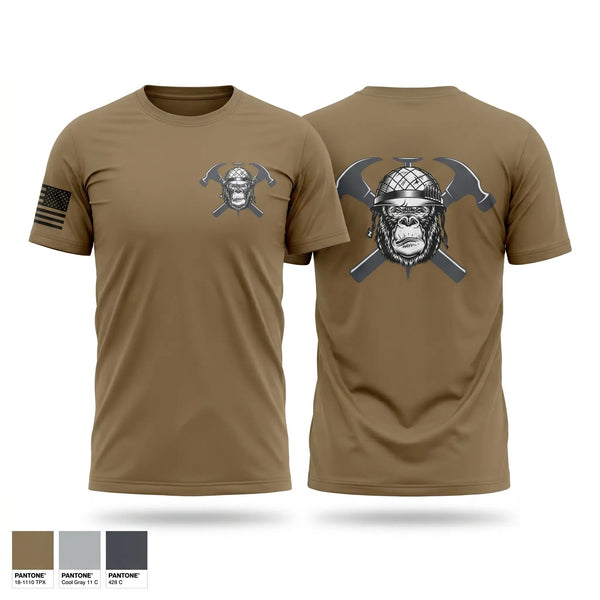 Old School Cotton Feel Shirt, HEAVY HITTERS, Army, Teamtime, Team time, sublimation, custom sports apparel, team uniforms, spirit wear, spiritwear, sports uniforms, custom shirts, team store, custom team store, fundraiser sports, apparel fundraiser