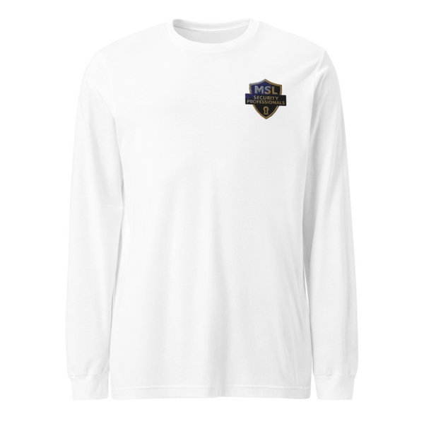 Mississippi Safe and Lock 62479837 Unisex Long Sleeve Tee | Bella + Canvas 3501