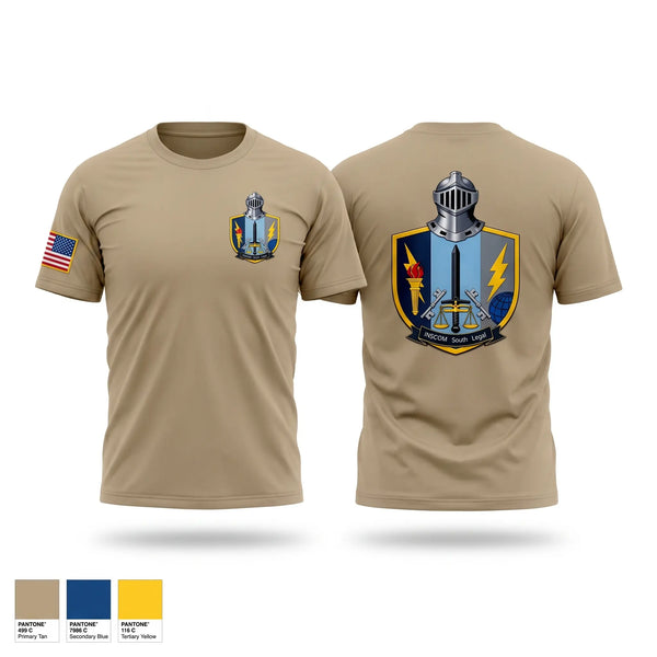Old School Cotton Feel Shirt, INSCOM South Legal, Army, Teamtime, Team time, sublimation, custom sports apparel, team uniforms, spirit wear, spiritwear, sports uniforms, custom shirts, team store, custom team store, fundraiser sports, apparel fundraiser
