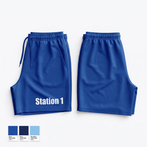 Athletic Shorts With Pockets, Station 1, Fire Department, Teamtime, Team time, sublimation, custom sports apparel, team uniforms, spirit wear, spiritwear, sports uniforms, custom shirts, team store, custom team store, fundraiser sports, apparel fundraiser