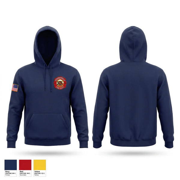 Hoodie, Stephenville Fire Department, Fire Department, Teamtime, Team time, sublimation, custom sports apparel, team uniforms, spirit wear, spiritwear, sports uniforms, custom shirts, team store, custom team store, fundraiser sports, apparel fundraiser