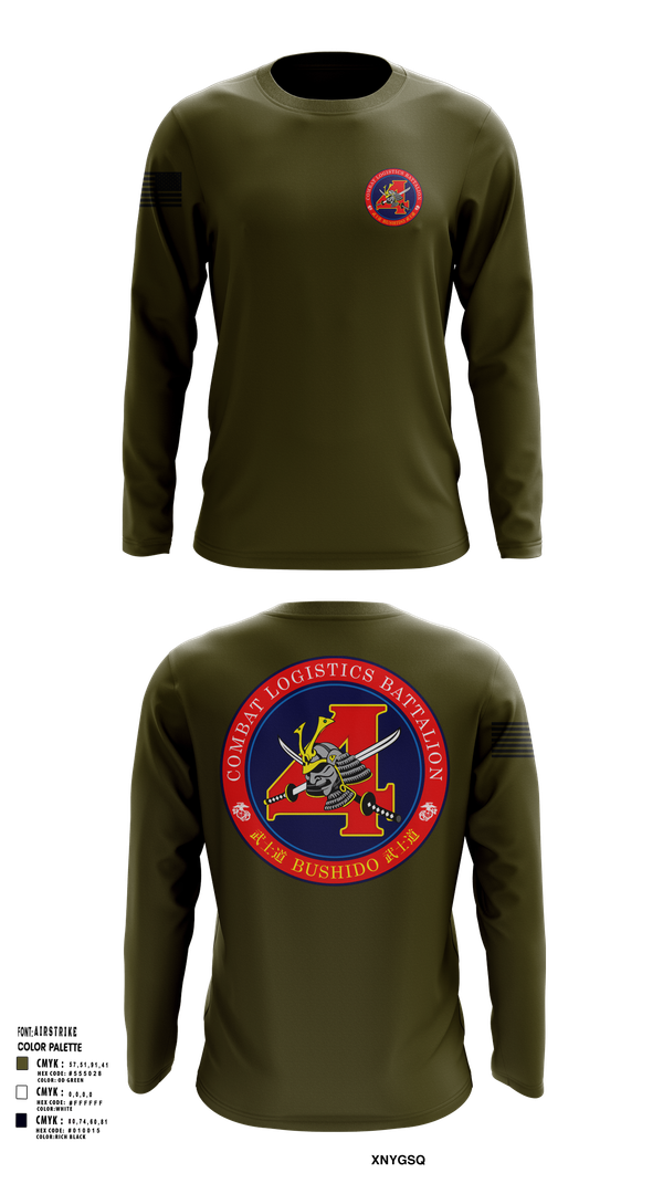 Long Sleeve Performance Shirt, Combat Logistics Battalion 4, , Teamtime, Team time, sublimation, custom sports apparel, team uniforms, spirit wear, spiritwear, sports uniforms, custom shirts, team store, custom team store, fundraiser sports, apparel fundraiser