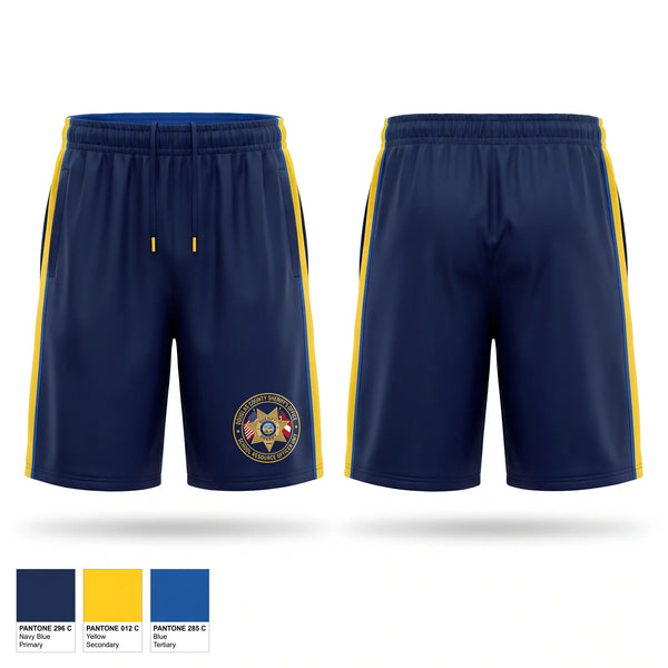 Athletic Shorts With Pockets, Douglas County Sheriff’s Office SRO Unit, Police, Teamtime, Team time, sublimation, custom sports apparel, team uniforms, spirit wear, spiritwear, sports uniforms, custom shirts, team store, custom team store, fundraiser sports, apparel fundraiser