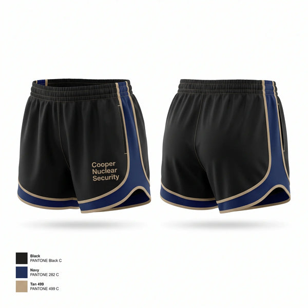 Womens Shorts, Cooper Nuclear Security, , Teamtime, Team time, sublimation, custom sports apparel, team uniforms, spirit wear, spiritwear, sports uniforms, custom shirts, team store, custom team store, fundraiser sports, apparel fundraiser