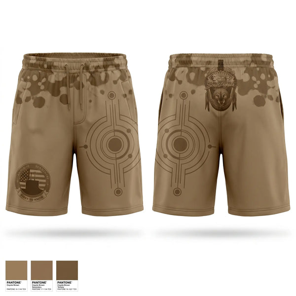 Athletic Shorts With Pockets, USS SOUTH DAKOTA, Navy, Teamtime, Team time, sublimation, custom sports apparel, team uniforms, spirit wear, spiritwear, sports uniforms, custom shirts, team store, custom team store, fundraiser sports, apparel fundraiser