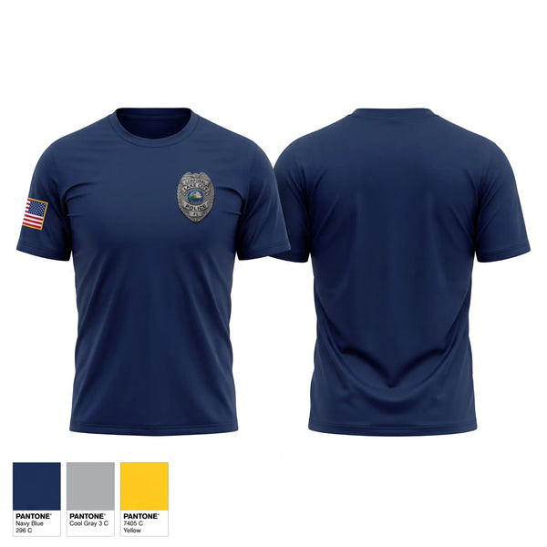 Short Sleeve Performance Shirt, Lake City Police Department, Police, Teamtime, Team time, sublimation, custom sports apparel, team uniforms, spirit wear, spiritwear, sports uniforms, custom shirts, team store, custom team store, fundraiser sports, apparel fundraiser