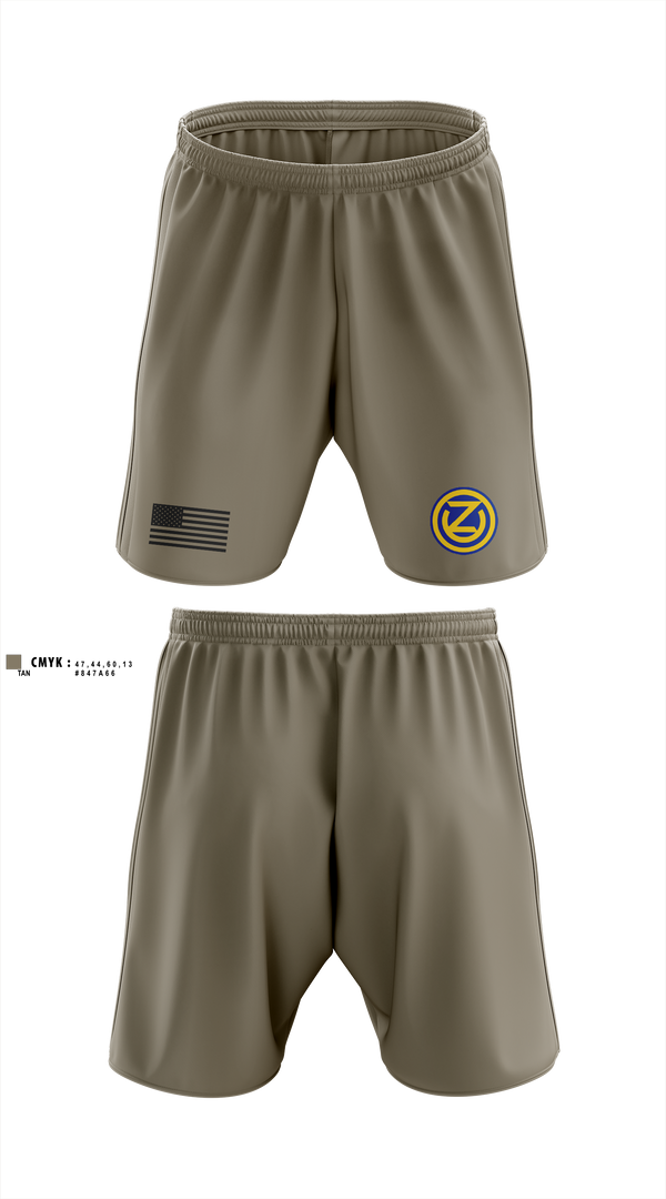 Athletic Shorts With Pockets, 4-108th DET 1, Army, Teamtime, Team time, sublimation, custom sports apparel, team uniforms, spirit wear, spiritwear, sports uniforms, custom shirts, team store, custom team store, fundraiser sports, apparel fundraiser