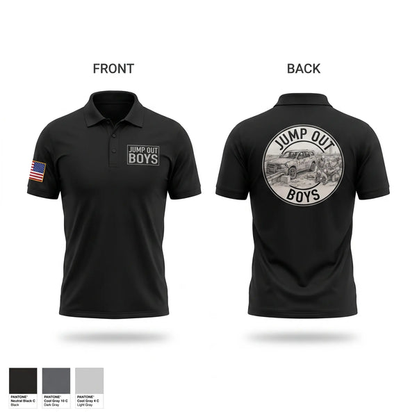 Short Sleeve Performance Polo, Crime Patrol Unit, Police, Teamtime, Team time, sublimation, custom sports apparel, team uniforms, spirit wear, spiritwear, sports uniforms, custom shirts, team store, custom team store, fundraiser sports, apparel fundraiser