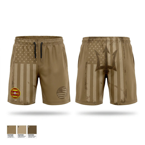 Athletic Shorts With Pockets, 466th Seaport Operations Company, Army, Teamtime, Team time, sublimation, custom sports apparel, team uniforms, spirit wear, spiritwear, sports uniforms, custom shirts, team store, custom team store, fundraiser sports, apparel fundraiser