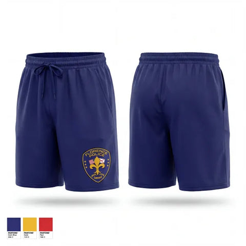 Athletic Shorts With Pockets, Florence police department, Police, Teamtime, Team time, sublimation, custom sports apparel, team uniforms, spirit wear, spiritwear, sports uniforms, custom shirts, team store, custom team store, fundraiser sports, apparel fundraiser