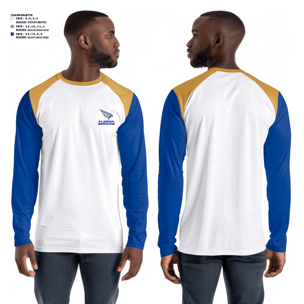 Long Sleeve Performance Shirt, FLORIDA BEREANS, Football, Teamtime, Team time, sublimation, custom sports apparel, team uniforms, spirit wear, spiritwear, sports uniforms, custom shirts, team store, custom team store, fundraiser sports, apparel fundraiser