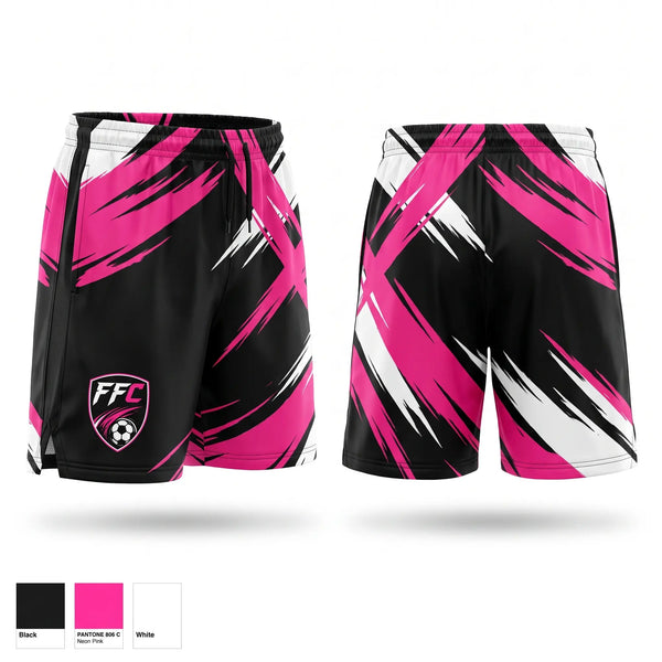 Mens Soccer Shorts, FFC, Men's Soccer, Teamtime, Team time, sublimation, custom sports apparel, team uniforms, spirit wear, spiritwear, sports uniforms, custom shirts, team store, custom team store, fundraiser sports, apparel fundraiser