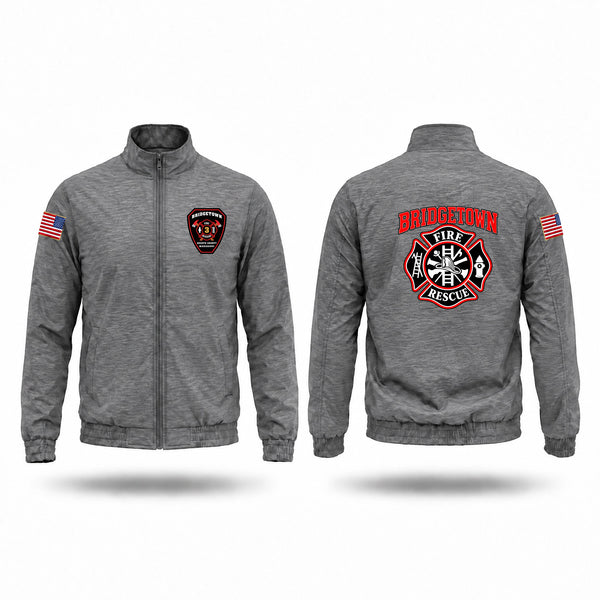Windbreaker, Bridgetown Volunteer Fire Department, Fire Department, Teamtime, Team time, sublimation, custom sports apparel, team uniforms, spirit wear, spiritwear, sports uniforms, custom shirts, team store, custom team store, fundraiser sports, apparel fundraiser