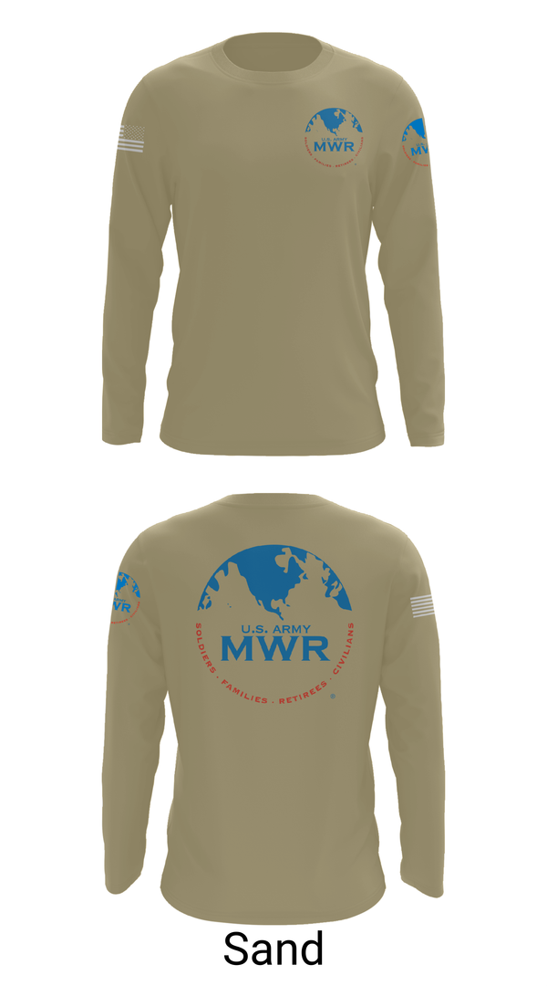 Long Sleeve Performance Shirt, FAMILY AND MORALE, WELFARE AND RECREATION, , Teamtime, Team time, sublimation, custom sports apparel, team uniforms, spirit wear, spiritwear, sports uniforms, custom shirts, team store, custom team store, fundraiser sports, apparel fundraiser
