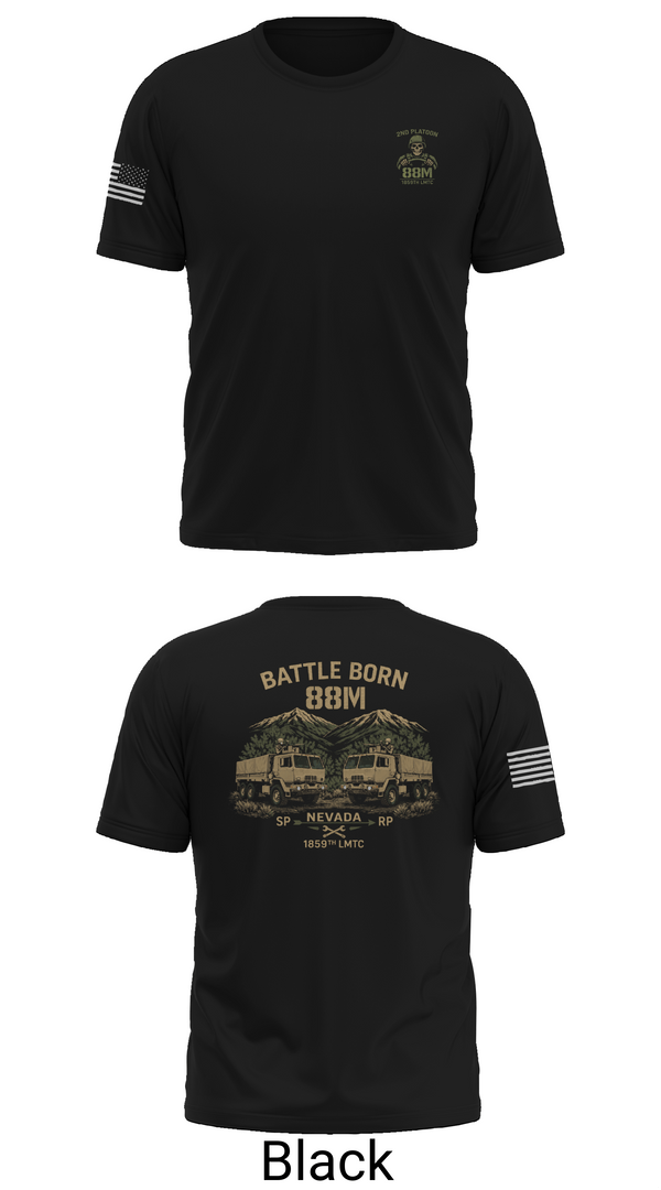 Short Sleeve Performance Shirt, 1859th LMTC, National Guard, Teamtime, Team time, sublimation, custom sports apparel, team uniforms, spirit wear, spiritwear, sports uniforms, custom shirts, team store, custom team store, fundraiser sports, apparel fundraiser