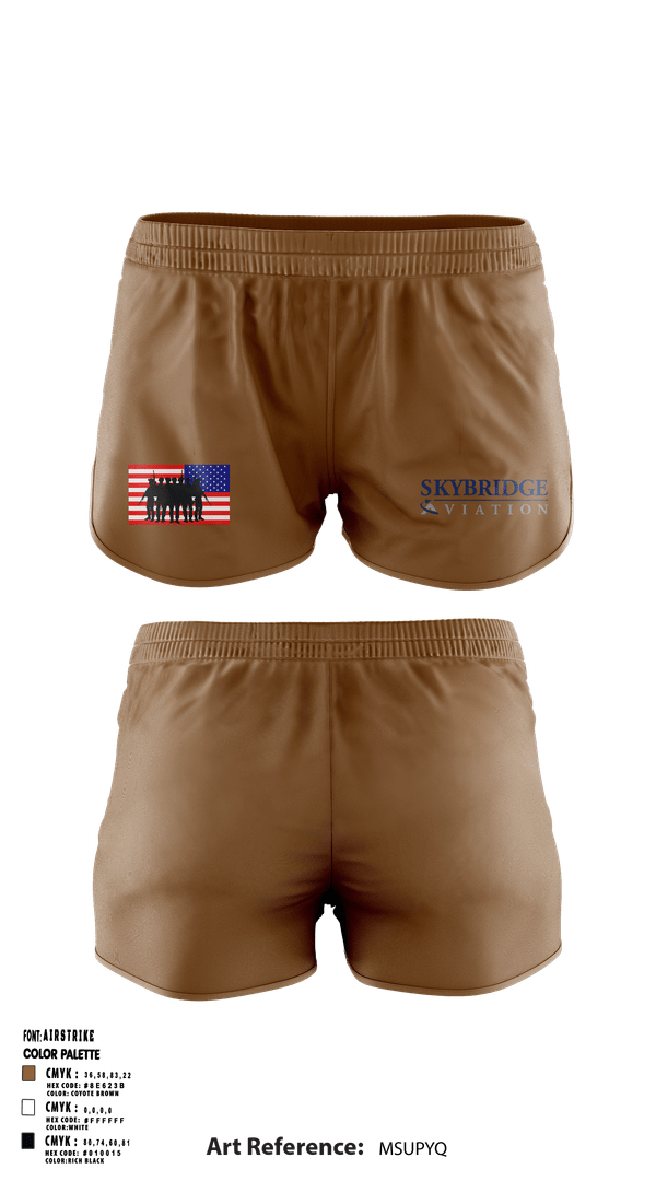 Ranger Panties, SkyBridge Aviation, , Teamtime, Team time, sublimation, custom sports apparel, team uniforms, spirit wear, spiritwear, sports uniforms, custom shirts, team store, custom team store, fundraiser sports, apparel fundraiser