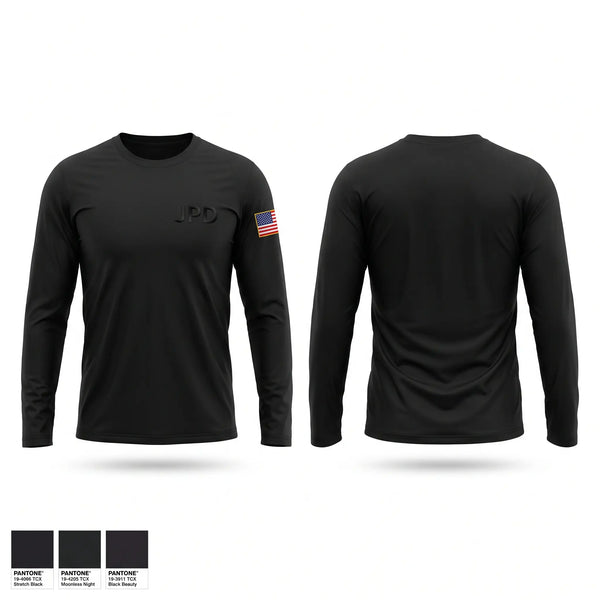 Long Sleeve Performance Shirt, JPD, Police, Teamtime, Team time, sublimation, custom sports apparel, team uniforms, spirit wear, spiritwear, sports uniforms, custom shirts, team store, custom team store, fundraiser sports, apparel fundraiser