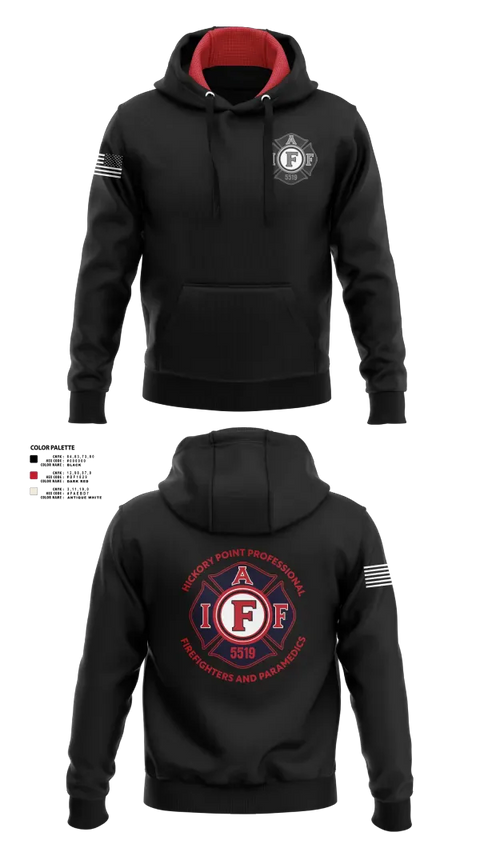 Hoodie, Local 5519, Fire Department, Teamtime, Team time, sublimation, custom sports apparel, team uniforms, spirit wear, spiritwear, sports uniforms, custom shirts, team store, custom team store, fundraiser sports, apparel fundraiser
