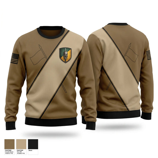 Crew Neck Sweatshirt, 142d Military Police Brigade, Army, Teamtime, Team time, sublimation, custom sports apparel, team uniforms, spirit wear, spiritwear, sports uniforms, custom shirts, team store, custom team store, fundraiser sports, apparel fundraiser