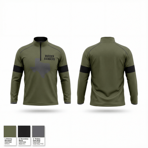 Quarter Zip Jacket, Rudder rangers, Softball, Teamtime, Team time, sublimation, custom sports apparel, team uniforms, spirit wear, spiritwear, sports uniforms, custom shirts, team store, custom team store, fundraiser sports, apparel fundraiser