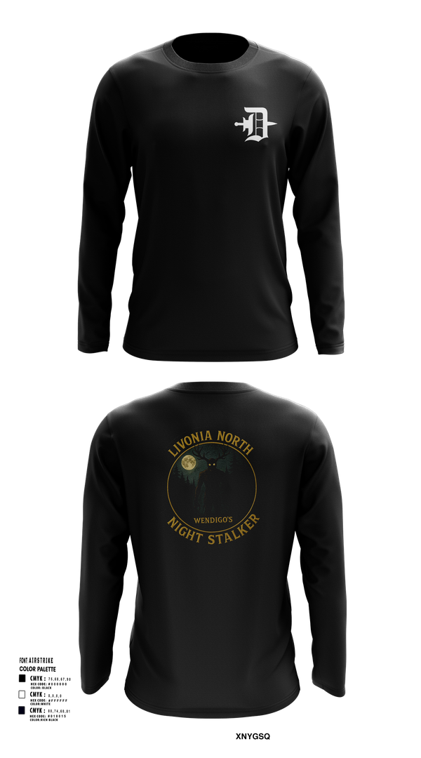 Long Sleeve Performance Shirt, Livonia North Recruiting Station, , Teamtime, Team time, sublimation, custom sports apparel, team uniforms, spirit wear, spiritwear, sports uniforms, custom shirts, team store, custom team store, fundraiser sports, apparel fundraiser