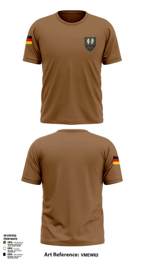 Short Sleeve Performance Shirt, 4./PuPiBtl.1 FFB Zg., , Teamtime, Team time, sublimation, custom sports apparel, team uniforms, spirit wear, spiritwear, sports uniforms, custom shirts, team store, custom team store, fundraiser sports, apparel fundraiser