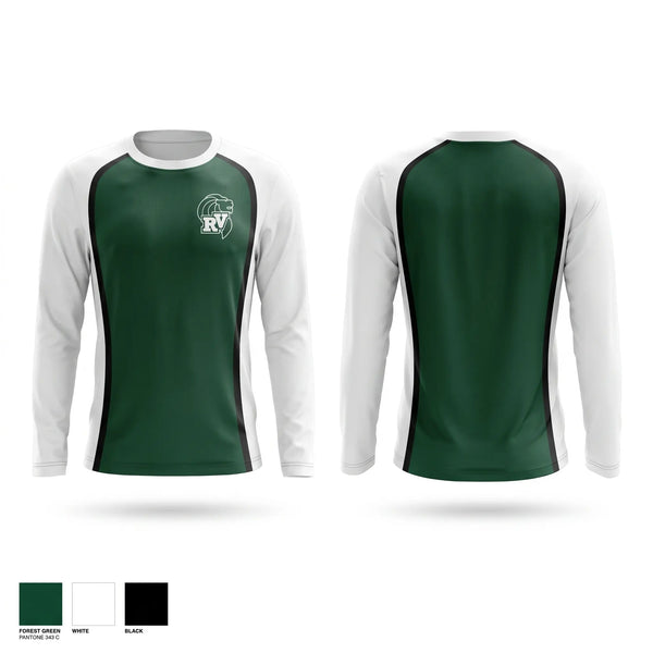 Long Sleeve Performance Shirt, Raritan Valley Community College, Softball, Teamtime, Team time, sublimation, custom sports apparel, team uniforms, spirit wear, spiritwear, sports uniforms, custom shirts, team store, custom team store, fundraiser sports, apparel fundraiser