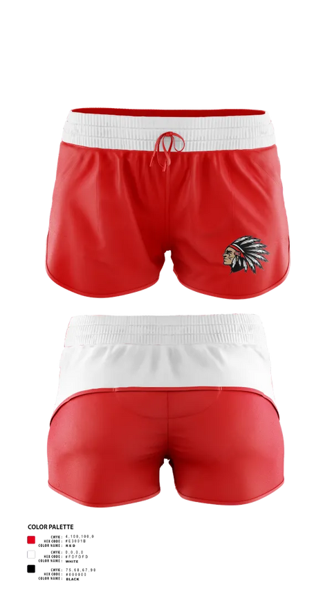 Womens Shorts, Social Circle Cheer, Cheer, Teamtime, Team time, sublimation, custom sports apparel, team uniforms, spirit wear, spiritwear, sports uniforms, custom shirts, team store, custom team store, fundraiser sports, apparel fundraiser