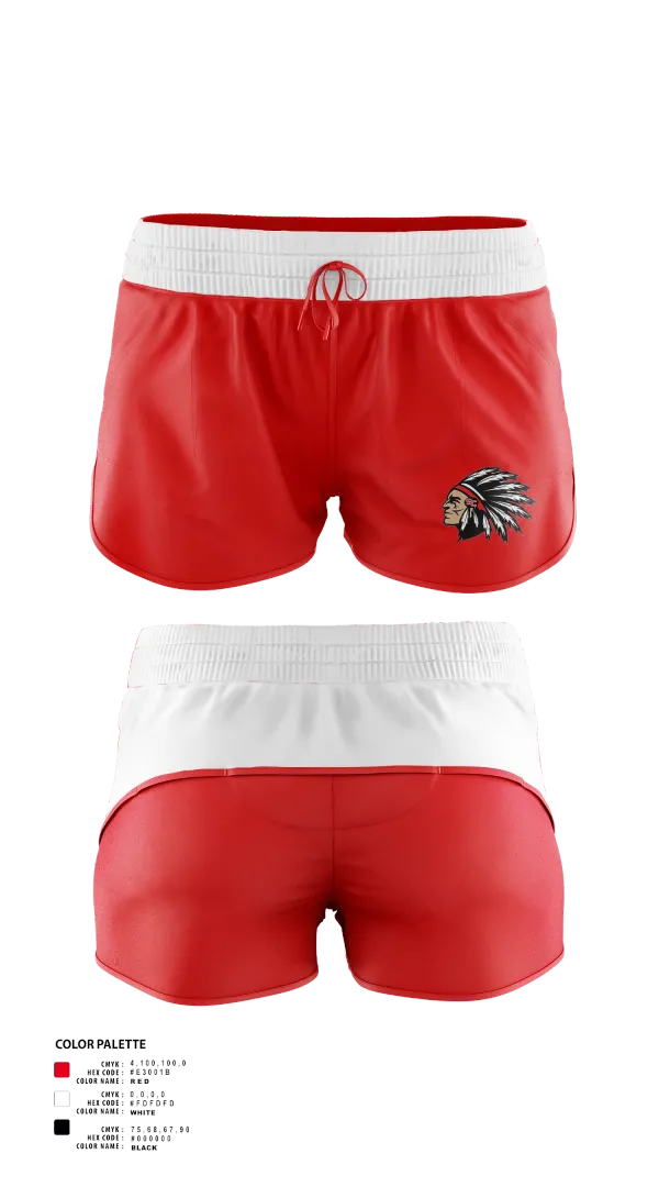 Womens Shorts, Social Circle Cheer, Cheer, Teamtime, Team time, sublimation, custom sports apparel, team uniforms, spirit wear, spiritwear, sports uniforms, custom shirts, team store, custom team store, fundraiser sports, apparel fundraiser
