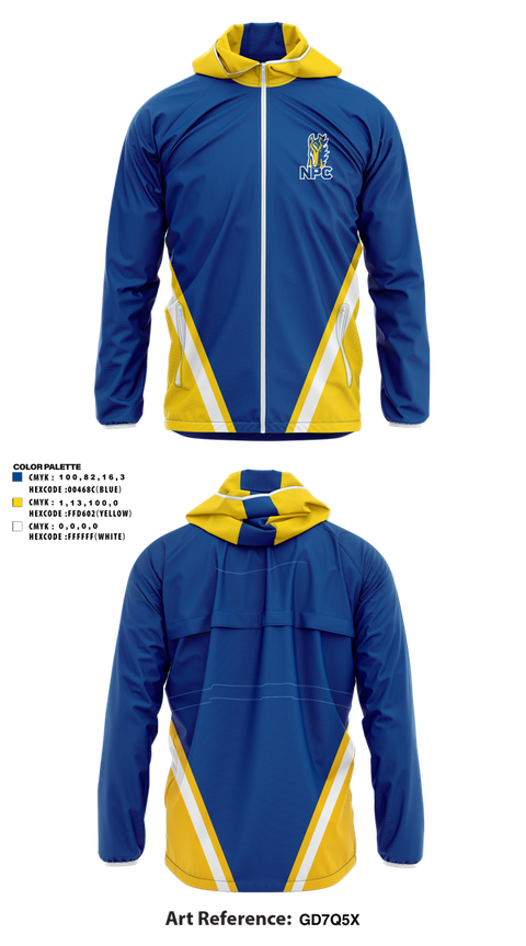 Windbreaker, Northpointe Christian Girls Soccer, Women's Soccer, Teamtime, Team time, sublimation, custom sports apparel, team uniforms, spirit wear, spiritwear, sports uniforms, custom shirts, team store, custom team store, fundraiser sports, apparel fundraiser