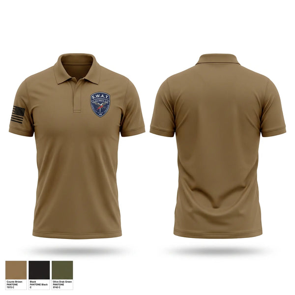Short Sleeve Performance Polo, Maumelle SWAT, Police, Teamtime, Team time, sublimation, custom sports apparel, team uniforms, spirit wear, spiritwear, sports uniforms, custom shirts, team store, custom team store, fundraiser sports, apparel fundraiser