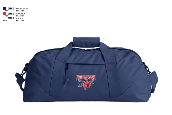 Duffle Bag, Illinois Buffaloes, Men's Basketball, Teamtime, Team time, sublimation, custom sports apparel, team uniforms, spirit wear, spiritwear, sports uniforms, custom shirts, team store, custom team store, fundraiser sports, apparel fundraiser