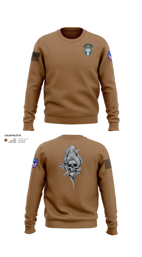 Crew Neck Sweatshirt, , Army, Teamtime, Team time, sublimation, custom sports apparel, team uniforms, spirit wear, spiritwear, sports uniforms, custom shirts, team store, custom team store, fundraiser sports, apparel fundraiser