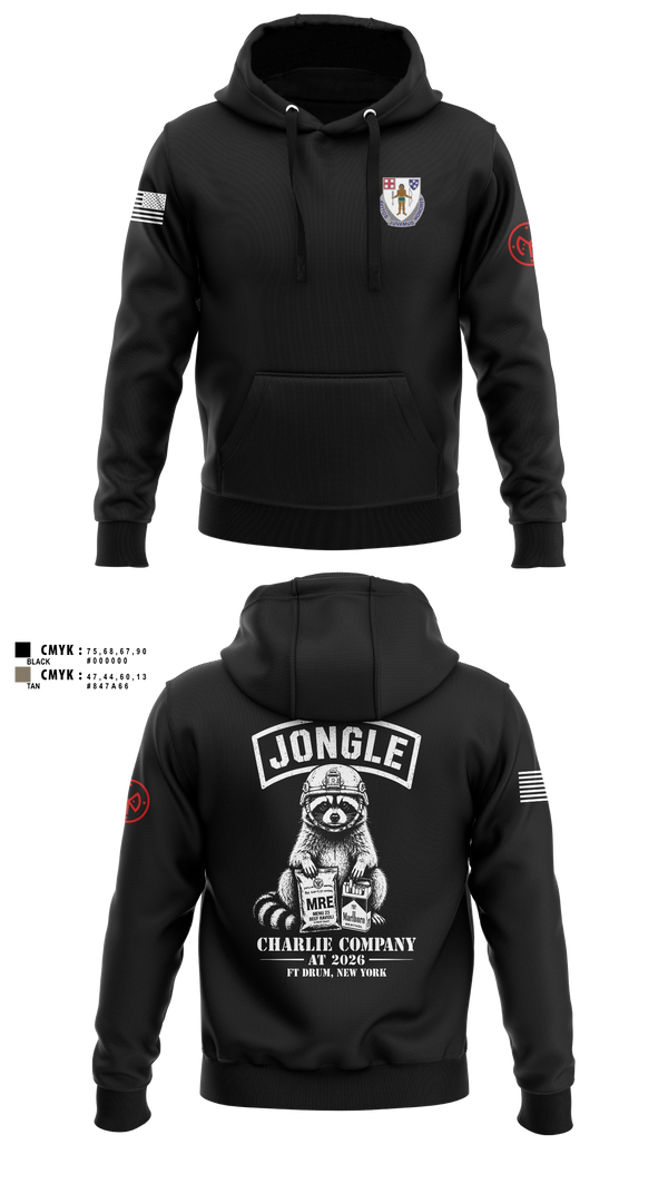 Hoodie, 1/182 1st Platoon, National Guard, Teamtime, Team time, sublimation, custom sports apparel, team uniforms, spirit wear, spiritwear, sports uniforms, custom shirts, team store, custom team store, fundraiser sports, apparel fundraiser