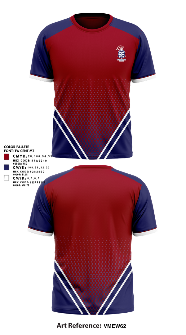 Short Sleeve Performance Shirt, Wall Knights Youth Football, , Teamtime, Team time, sublimation, custom sports apparel, team uniforms, spirit wear, spiritwear, sports uniforms, custom shirts, team store, custom team store, fundraiser sports, apparel fundraiser