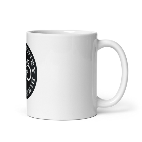 Beer Money Bike Crew 91191775 White Glossy Mug - Large