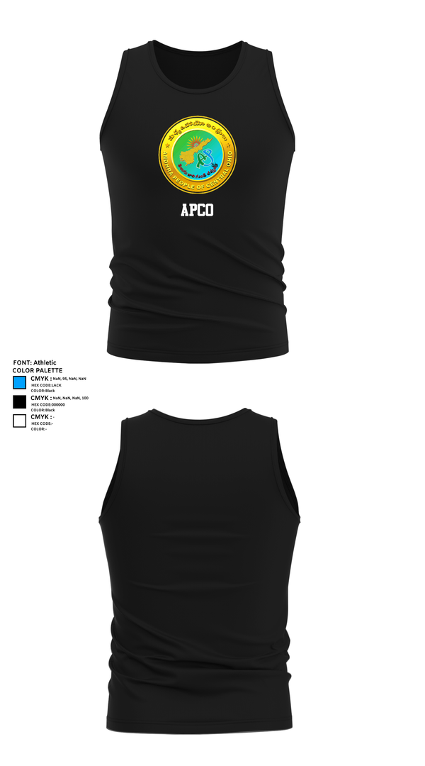 Tank Top, Apco, , Teamtime, Team time, sublimation, custom sports apparel, team uniforms, spirit wear, spiritwear, sports uniforms, custom shirts, team store, custom team store, fundraiser sports, apparel fundraiser