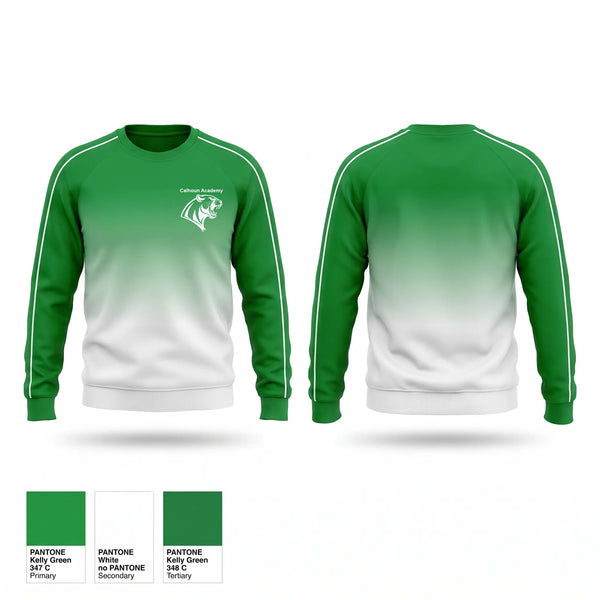 Crew Neck Sweatshirt, Calhoun Academy, Women's Basketball, Teamtime, Team time, sublimation, custom sports apparel, team uniforms, spirit wear, spiritwear, sports uniforms, custom shirts, team store, custom team store, fundraiser sports, apparel fundraiser