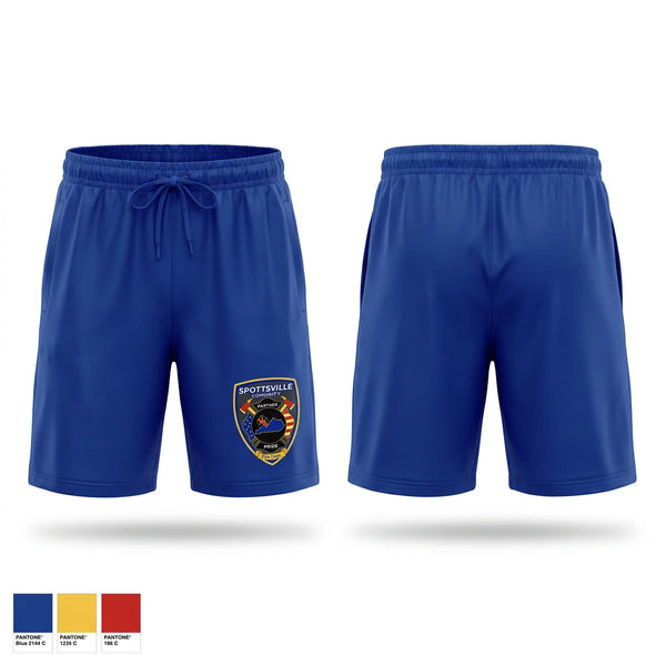 Athletic Shorts With Pockets, Spottsville Community Fire Department, Fire Department, Teamtime, Team time, sublimation, custom sports apparel, team uniforms, spirit wear, spiritwear, sports uniforms, custom shirts, team store, custom team store, fundraiser sports, apparel fundraiser