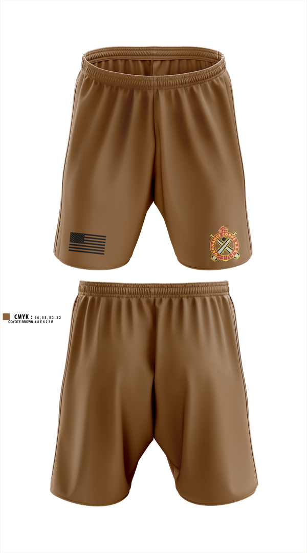Athletic Shorts With Pockets, 501st BSB, B Company, , Teamtime, Team time, sublimation, custom sports apparel, team uniforms, spirit wear, spiritwear, sports uniforms, custom shirts, team store, custom team store, fundraiser sports, apparel fundraiser
